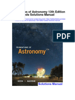 Foundations of Astronomy 13th Edition Seeds Solutions Manual