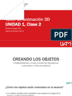Unidad 1 Clase 2 CREANDO LOS OBJETOS, JERARQUÍAS Y CATEGORÍAS