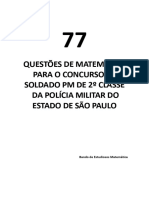 77 Questões PMSP Por Tema