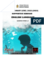 2023 OL English Language Model Paper