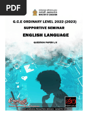 2023-OL-English-Language-Model-Paper