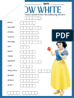 Snow White: Word Scramble