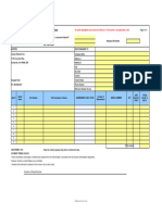 Export Invoice Template