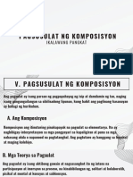 Yunit 5. Pagsusulat NG Komposisyon