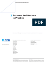 Business Architecture in Practice