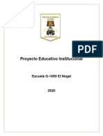 Proyecto Educativo 4255