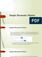 Simple Harmonic Motion