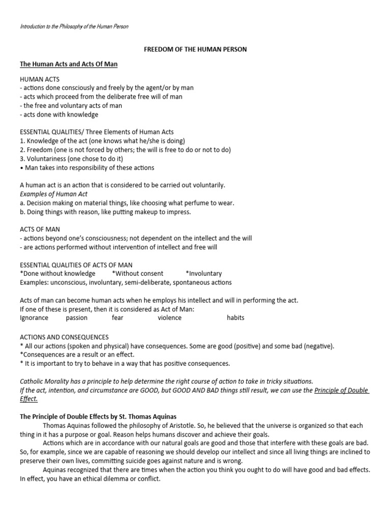 freedom-of-the-human-person-notes-pdf-free-will-thomas-aquinas