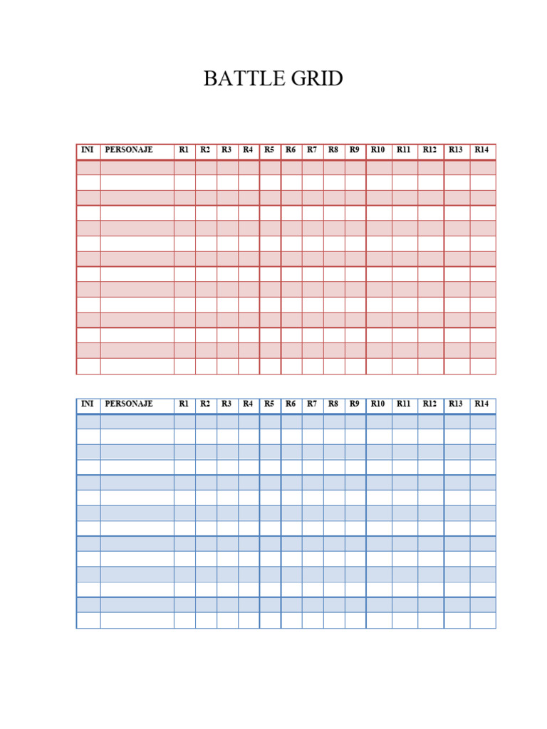Battle Grid | PDF