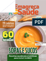 Emagreça Com Saúde Ed. 63 - Sopas e Sucos