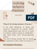 Prof Ed6 Evolving Inclusive Practices Part3 Mira Group3
