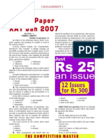 XAT2007SolvedPaper