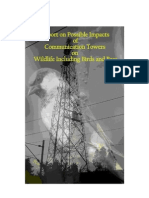 Report On Possible Impacts of Communication Towers On Wildlife Including Birds and Bees - Sukanya Kadyan