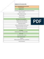 Instrumentos de Evaluación