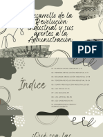 Desarrollo y Aportes de Las Revoluciones Industriales y Civilizaciones Americanas Prehispanicas A La Administracion