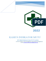 Kamus Indikator Mutu 2022