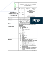 SOP Pemeriksaan Darah Tipis, GDT