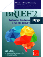 BRIEF-2 Manual de Aplicación, Corrección e Interpretación