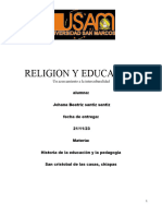 Religion y Educacion