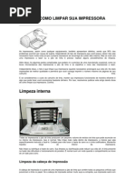 Dicas de Como Limpar Sua Impress or A