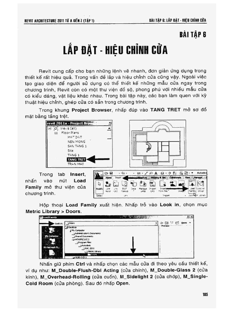 Template Revit Kien Truc