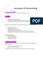 1.1 The Purpose of Accounting