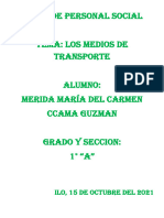 Medios de Transporte