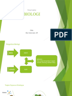 Ang Lingkup Biologi