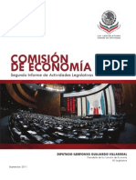 2o Informe de La Comisión de Economía