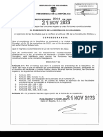 Decreto 2006 Del 21 de Noviembre de 2023