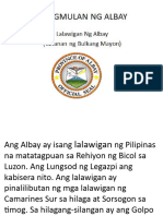 Pinagmulan NG Albay