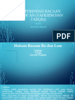 ILMU TAJWID (Tafkhim Dan Tarqiq)