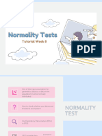 W8 Normality Test