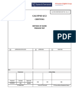 Method of Work - Pressure Test - Rev. 01