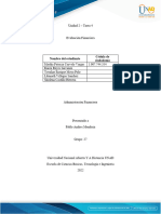 Informe de La Evaluación Financiera EVA - Martha Curvelo