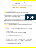 Física 3er. Curso Potencial Eléctrico Plan Común