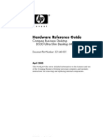 Hardware Reference Guide: Compaq Business Desktop D530 Ultra-Slim Desktop Model