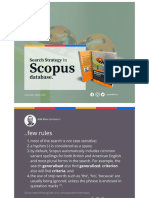 Search Strategy in Scopus Database