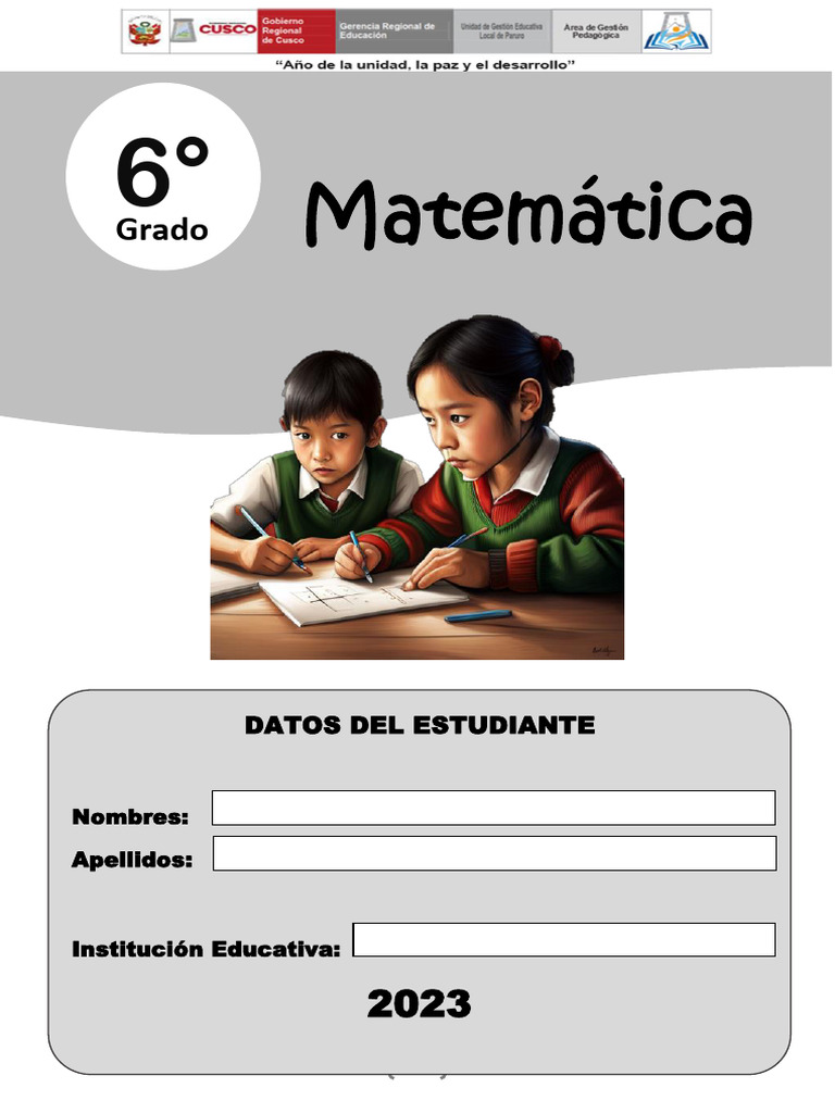Ejercicios de Matemáticas 6° Grado | PDF | Porcentaje | Agua