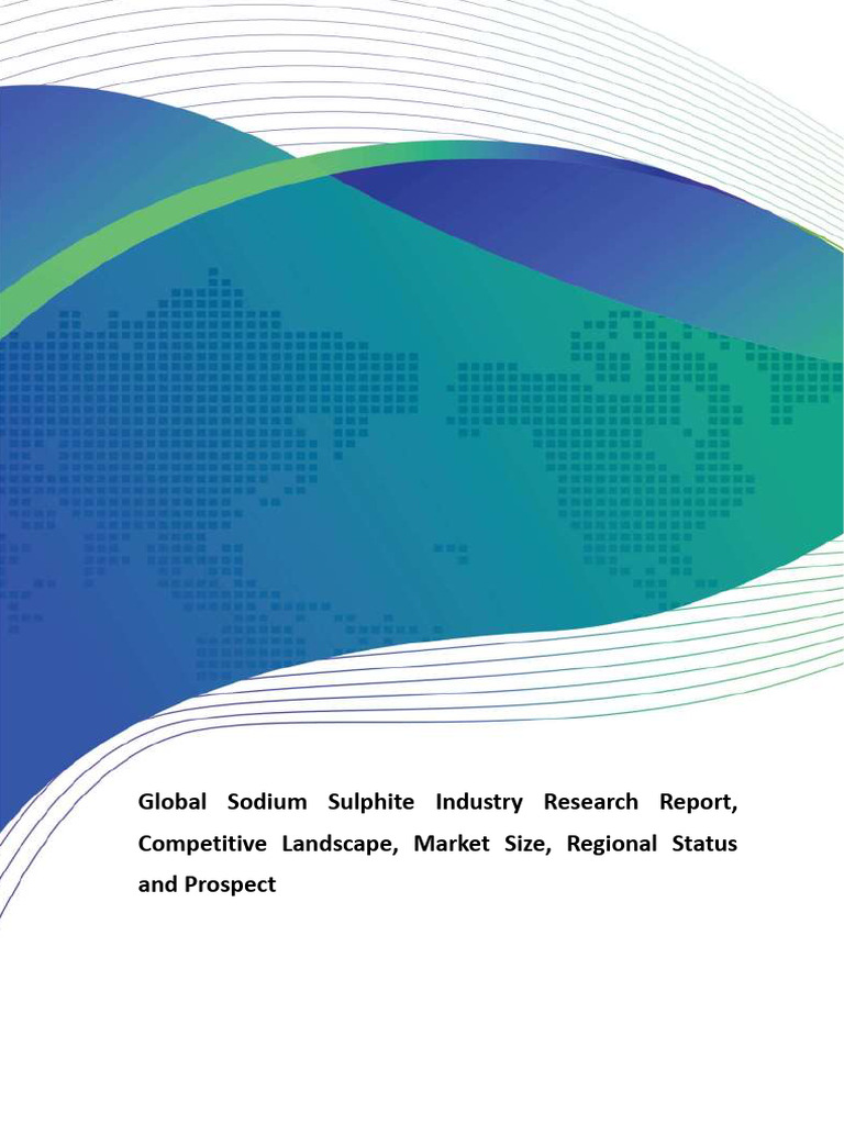 Sulphites application pdf gross margin top down and bottom up design