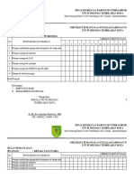 Checklist Pemantauan Instalasi Jaringan Internet