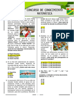 Examen 5° Año Clave