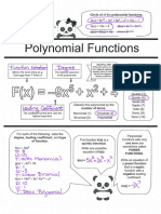 1 - Polynomial Functions Filled in