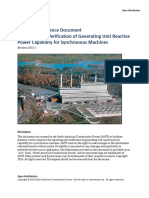 Natf Reference Document Reporting and Verification of Generating Unit Reactive Power Capability For Synchronous Machines