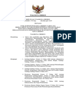 SK Wali Kota Cirebon TTG Database Kependudukan 2018