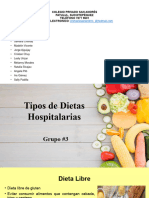 Dietas Hospitalarias. Grupo#3
