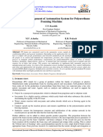 Diseño y Desarrollo de Sistema de Automatización para Poliuretano