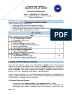 Unit 6 - Chemistry of Enzymes