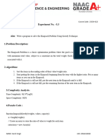 ADSA Experiment - No - 3.3