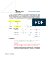 Trabajo Final - Estadistica para Los Negocios-Tabla de Distribución de Frecuencias Excel